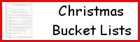 Christmas Bucket Lists