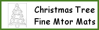 Christmas Tree Fine Motor Mats