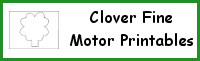 Clover Fine Motor Printable