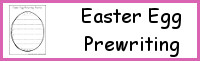 Easter Egg Themed Prewriting