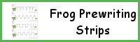 Frog Prewriting Strips