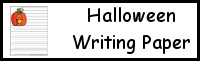 Halloween Themed Writing Paper