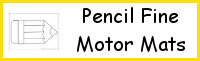 Pencil Fine Motor Mat