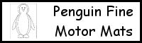 Penguin Fine Motor Mat