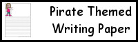 Pirate Themed Writing Paper