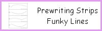 Prewriting Tracing Strips Funky Lines