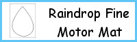 Raindrop Fine Motor Mat