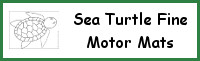 Sea Turtle Fine Motor Mat