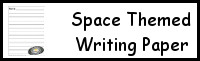 Space Themed Writing Paper