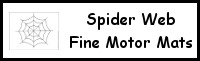 Spider Web Fine Motor Mats