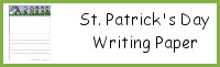 St Patrick's Day Themed Writing Paper