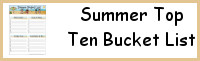 Summer Bucket Lists Top Ten