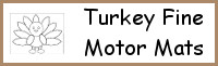 Turkey Fine Motor Mat