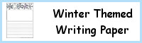 Winter Themed Writing Paper