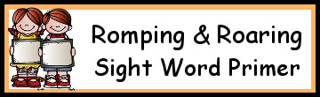  Romping & Roaring Primer Sight Words Packs