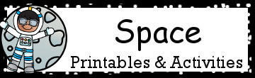 Space Themed Activities and Printables