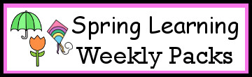 No-Prep Spring Learning Weekly Packs