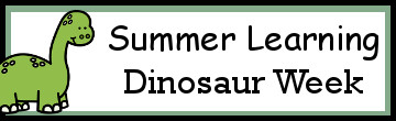 No-Prep Dinosaur Weekly Packs – Prek to 4th Grade