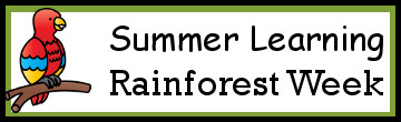 No-Prep Rainforest Weekly Packs – For Prek to Fourth Grade