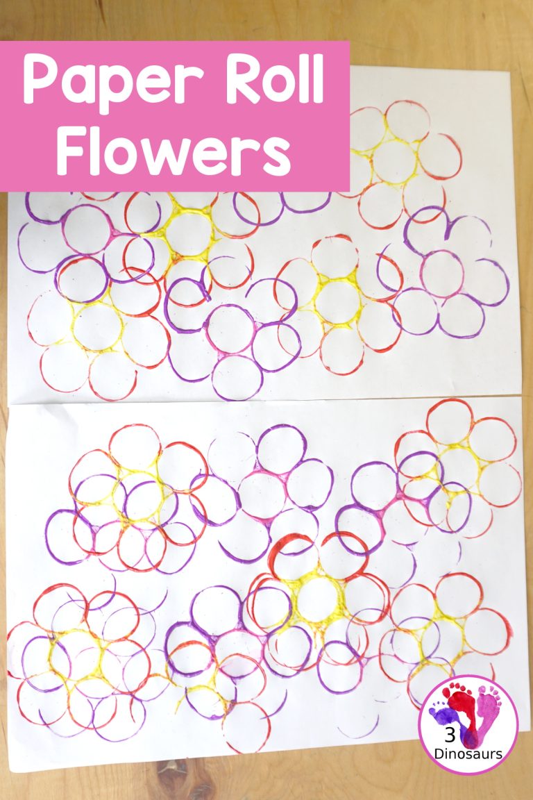 Paper Roll Flowers