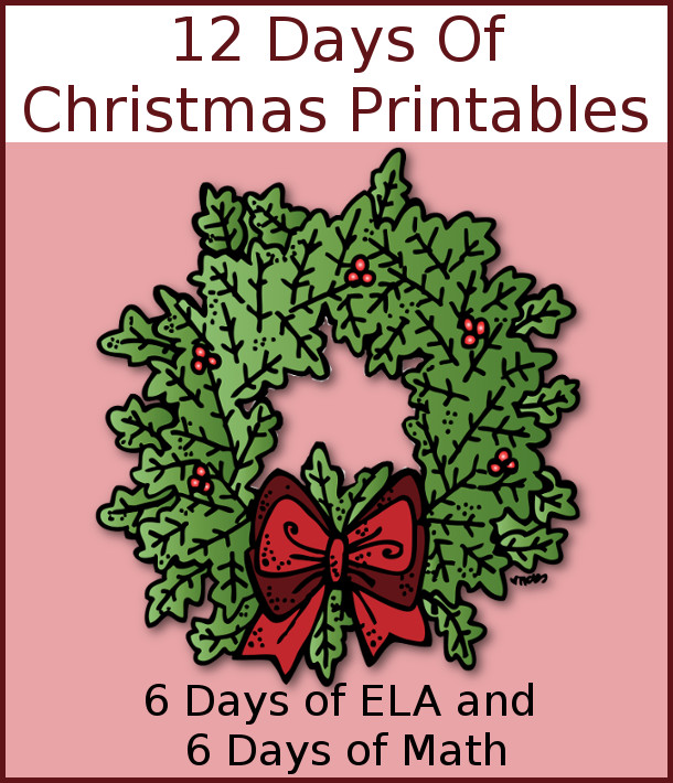 12 Exciting Days of Free Christmas Printables!