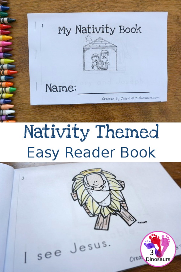 Free Nativity Easy Reader Book