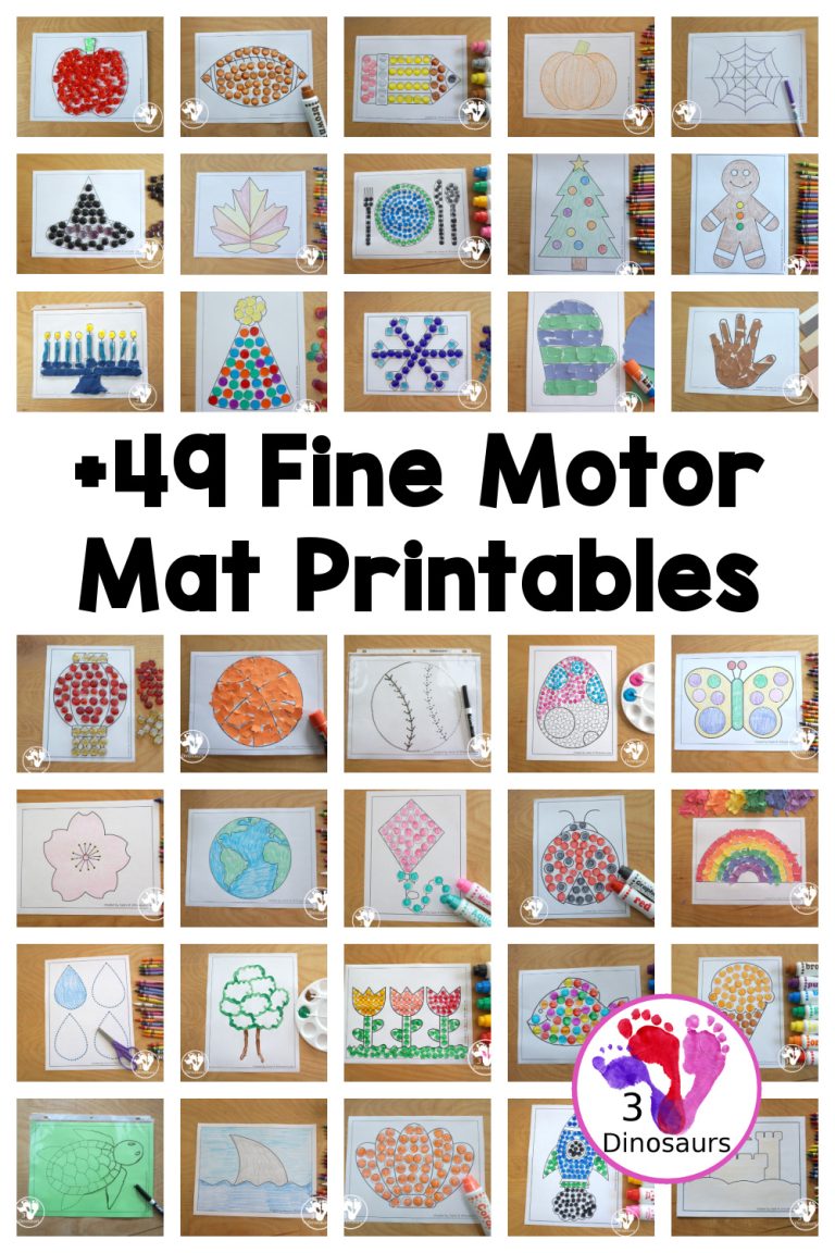 49+ Fine Motor Mats For Kids For Fine Motor Centers