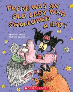 There Was an Old Lady Who Swallowed a Bat!