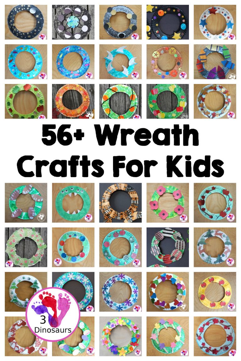 56+ Wreaths Crafts for Kids