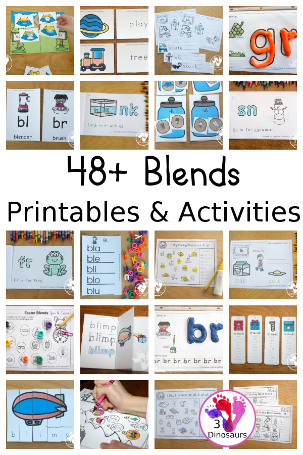 Blends Printables & Activities