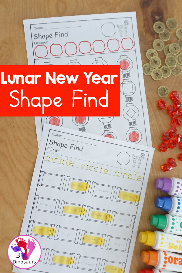 Lunar New Year Shape Find